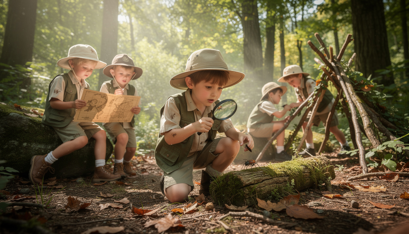 découvrez des activités ludiques et originales pour un anniversaire d'enfant sur le thème de l'explorateur curieux, afin de créer une fête inoubliable pleine d'aventures et de découvertes.