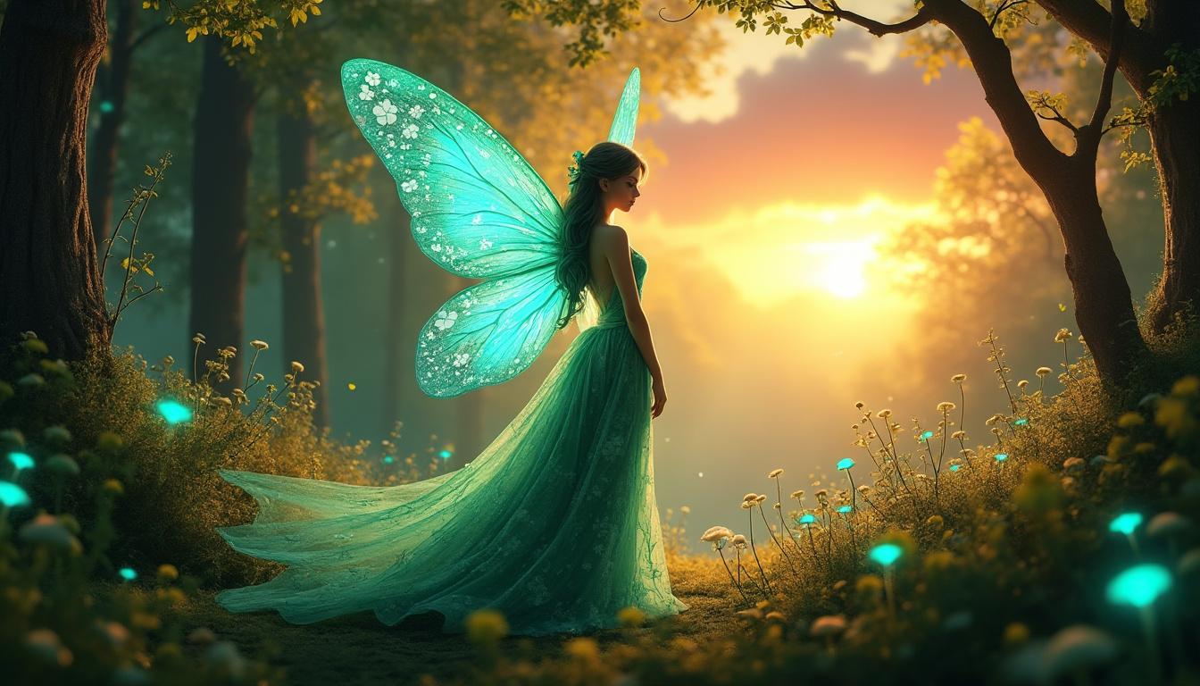 découvrez nos conseils pour capturer des photos spectaculaires d'ailes de fée lumineuses et sublimer vos clichés féeriques.