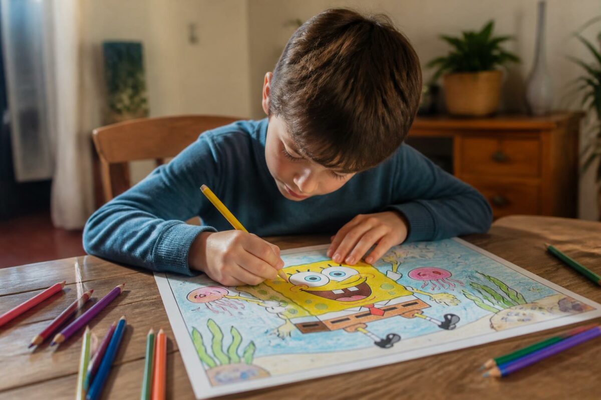 découvrez comment le coloriage avec bob l'éponge peut stimuler le développement des enfants en améliorant leur créativité, leur concentration et leur motricité fine.