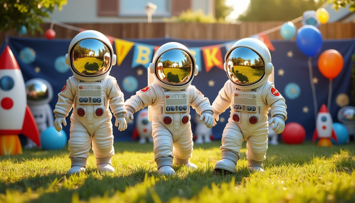 découvrez comment le thème des astronautes apporte une touche originale et amusante à une fête pour enfants sur le thème des super héros. idées déco, jeux et activités pour une célébration spatiale inoubliable !