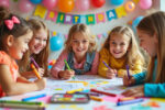 découvrez comment organiser une fête pour enfants originale et ludique grâce à un livret de coloriage souvenir : une idée créative pour divertir les petits tout en leur laissant un joli souvenir personnalisé.