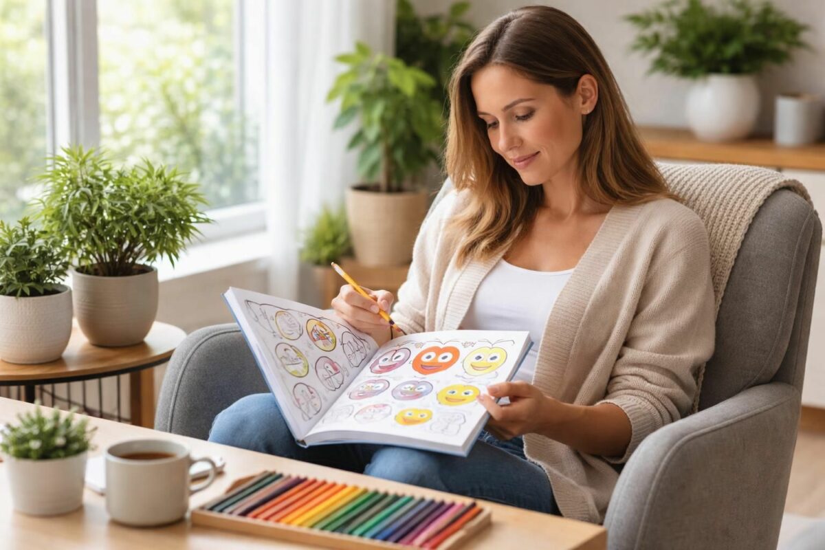 découvrez comment le coloriage émoji peut devenir une activité relaxante pour les adultes, aidant à diminuer le stress et favoriser le bien-être mental.