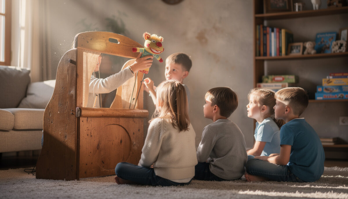 découvrez comment organiser un spectacle de marionnettes maison inoubliable pour vos enfants, avec des astuces simples et créatives pour divertir toute la famille.