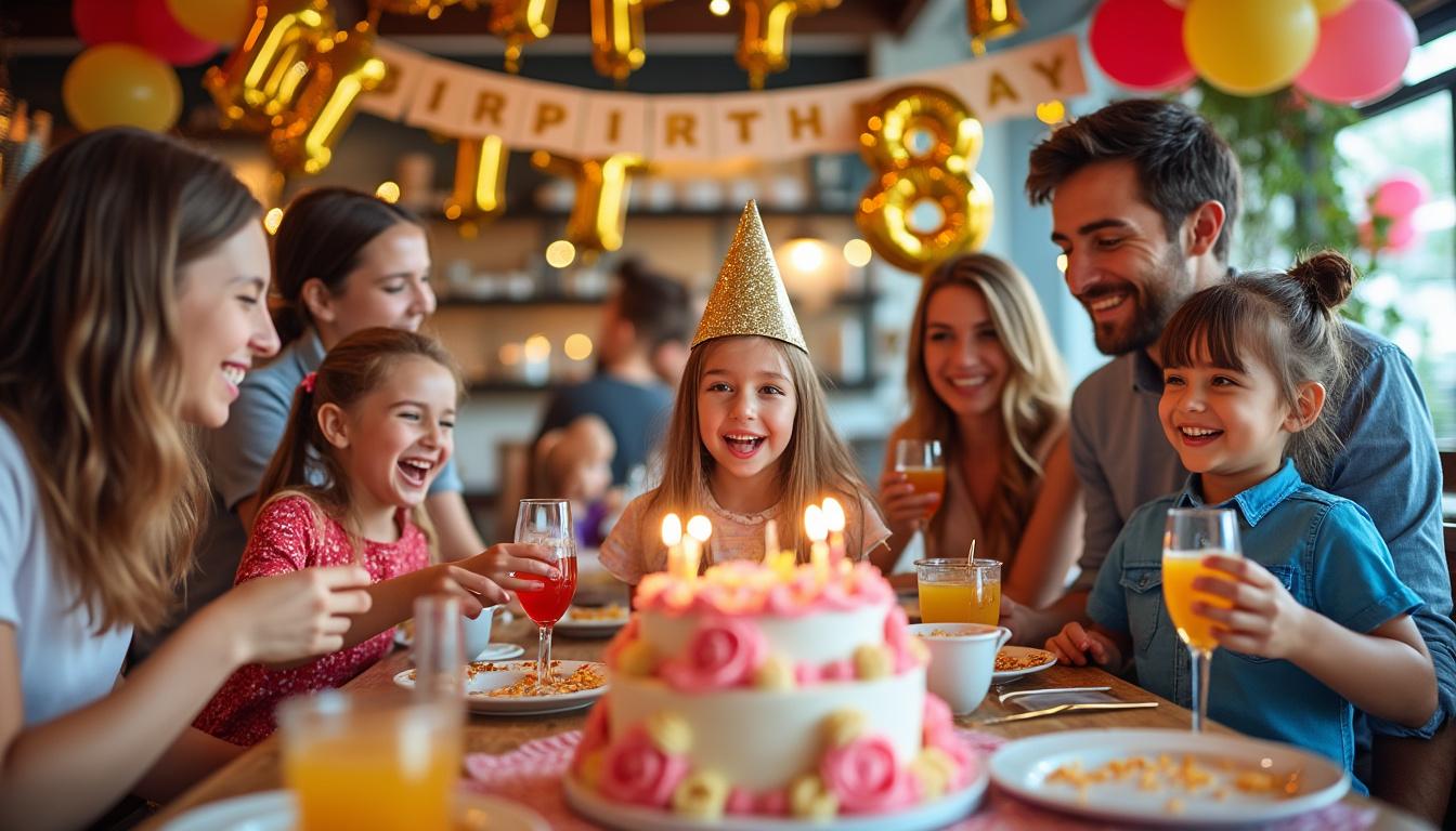 découvrez nos conseils pour personnaliser le goûter d’anniversaire de votre enfant dans un restaurant, avec des idées créatives pour un moment inoubliable.