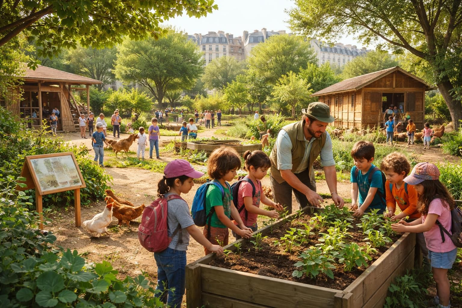 découvrez comment une ferme pédagogique à montreuil contribue activement à l'éducation environnementale en sensibilisant petits et grands à la nature et au développement durable.