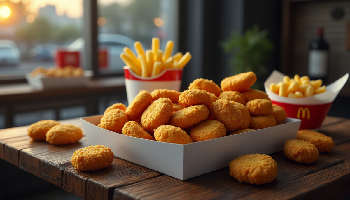 découvrez notre comparaison des prix pour une boîte de 20 nuggets entre mcdonald's et ses principales franchises rivales. analysez où profiter du meilleur rapport qualité-prix pour vos nuggets préférés.
