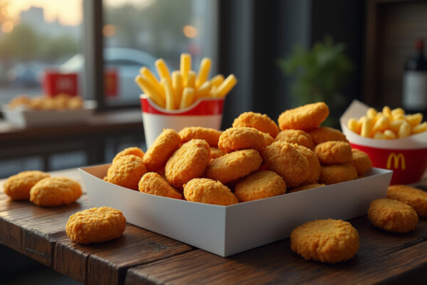découvrez notre comparaison des prix pour une boîte de 20 nuggets entre mcdonald's et ses principales franchises rivales. analysez où profiter du meilleur rapport qualité-prix pour vos nuggets préférés.