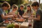 organisez un goûter participatif entre jeunes copains pour créer des souvenirs inoubliables, alliant plaisir, partage et complicité.