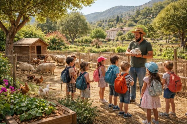 explorez la ferme pédagogique à nice et offrez aux enfants une expérience éducative unique au contact des animaux et de la nature.