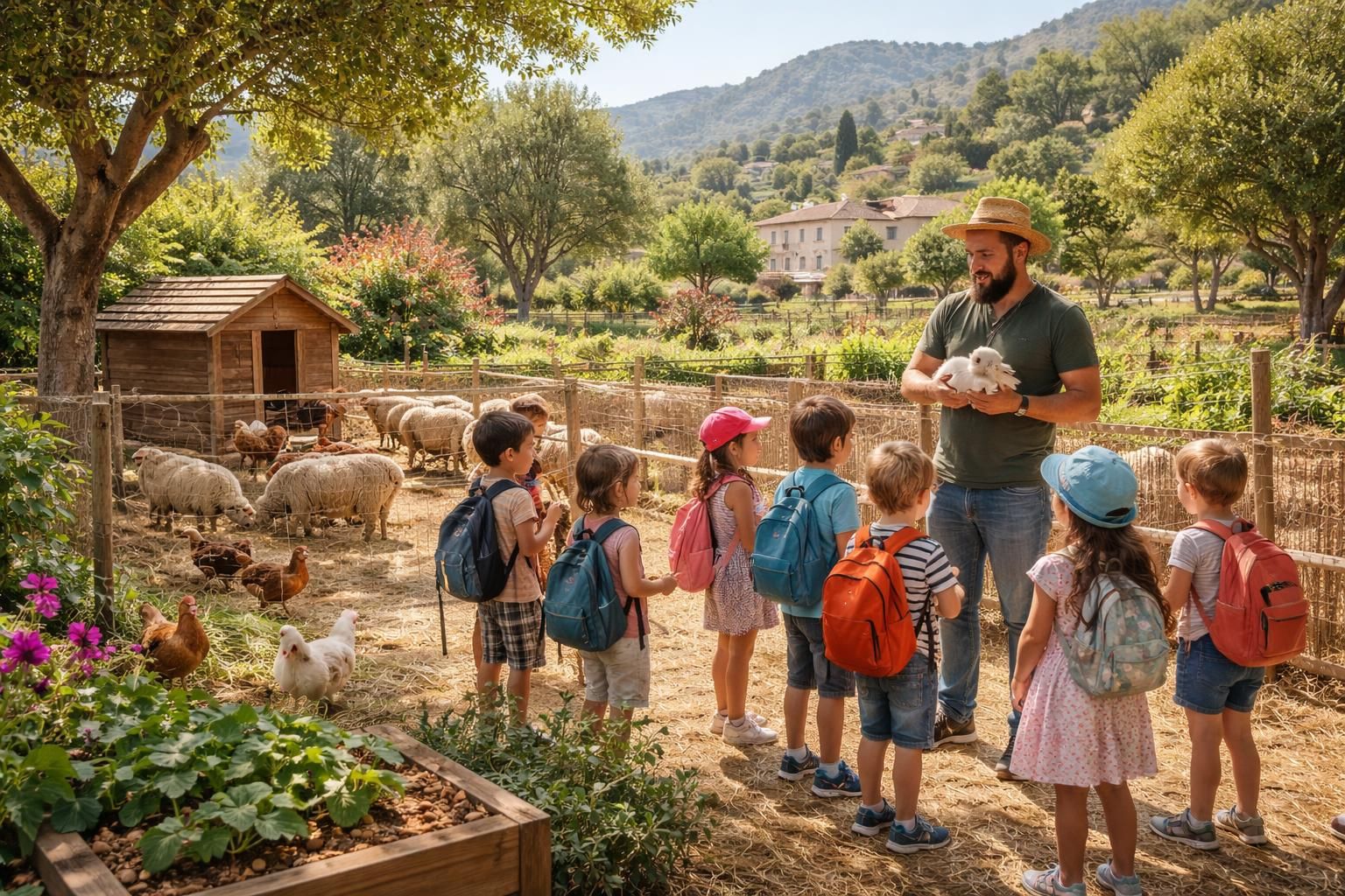 explorez la ferme pédagogique à nice et offrez aux enfants une expérience éducative unique au contact des animaux et de la nature.