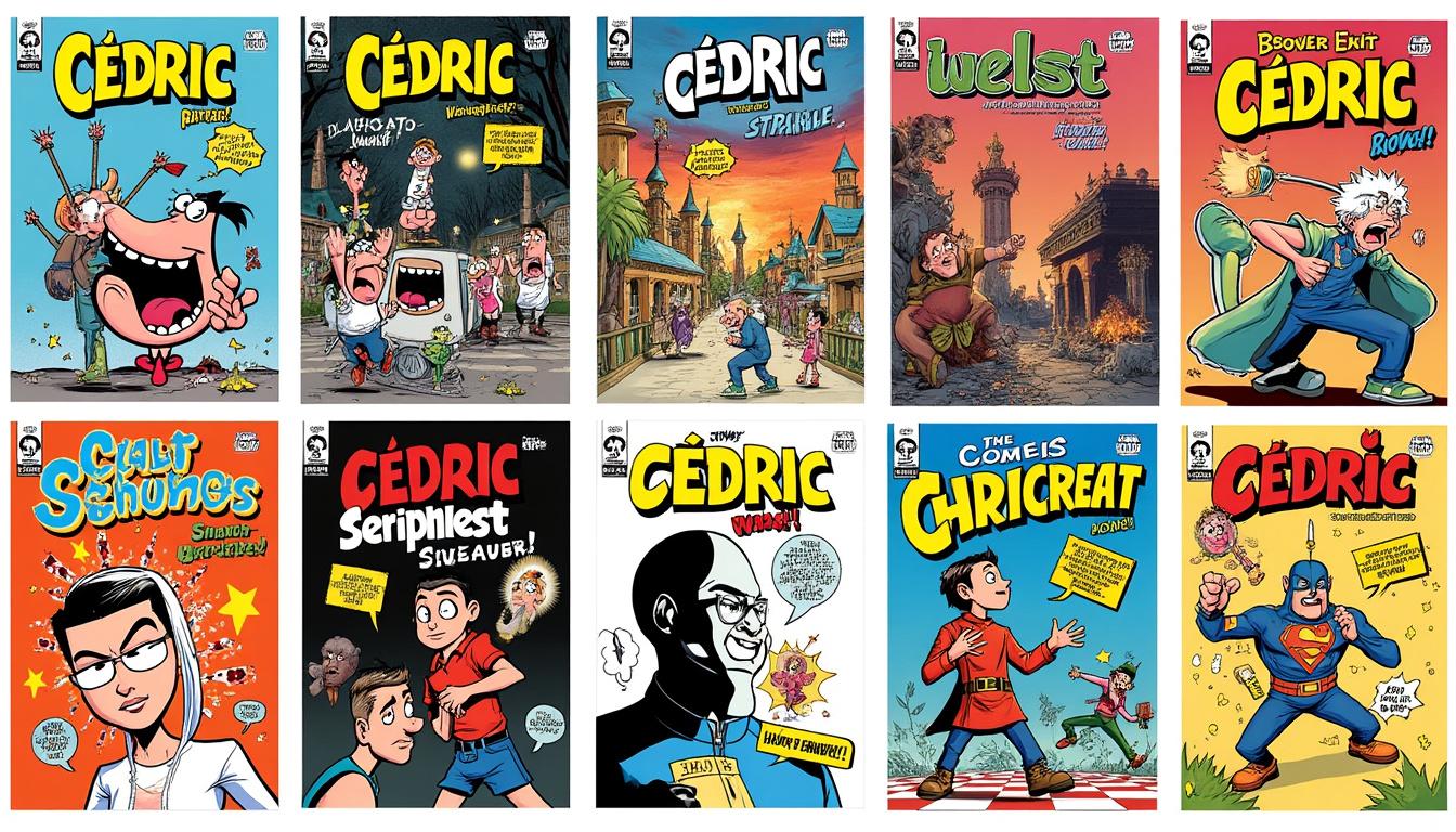 plongez dans l'univers captivant de cédric, une série de bandes dessinées pleine d'humour et d'aventures. suivez les péripéties de ce jeune héros et retrouvez-vous dans un monde comique où rires et émotions se côtoient. ne manquez pas cette expérience unique!