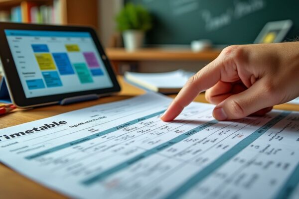 explorez notre exemple d'emploi du temps en 3e spécialement conçu pour aider les collégiens à organiser leur semaine efficacement.