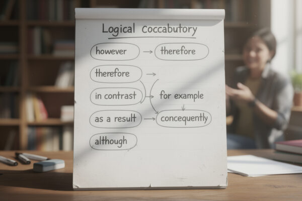 découvrez un tableau illustré pour enrichir votre vocabulaire en utilisant les connecteurs logiques, indispensables pour structurer vos écrits et améliorer votre expression en français.