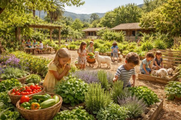 découvrez comment une ferme pédagogique à hyères peut éveiller les sens des enfants grâce à des activités ludiques et éducatives en pleine nature.