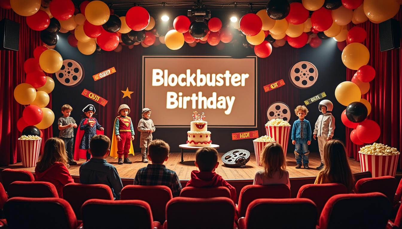 découvrez les accessoires indispensables pour organiser une fête pour enfants réussie au cinéma, alliant fun, créativité et moments inoubliables.