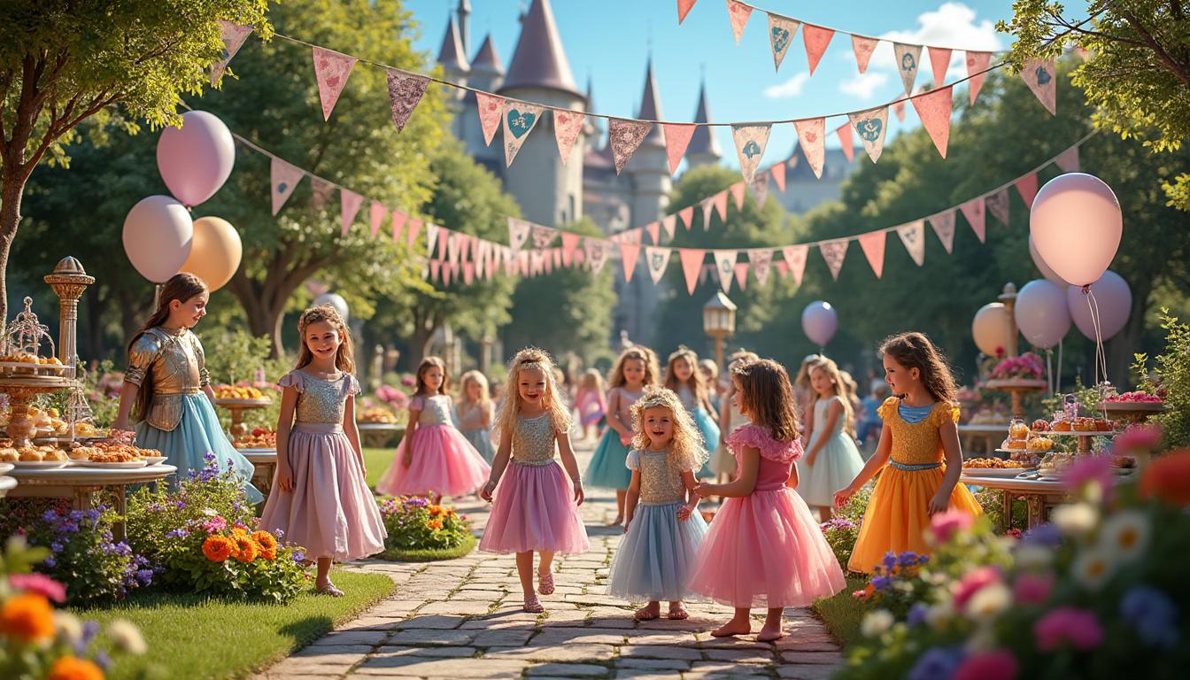 organisez une fête inoubliable pour enfants dans un château, alliant décor féerique et délices gourmands pour émerveiller petits et grands.