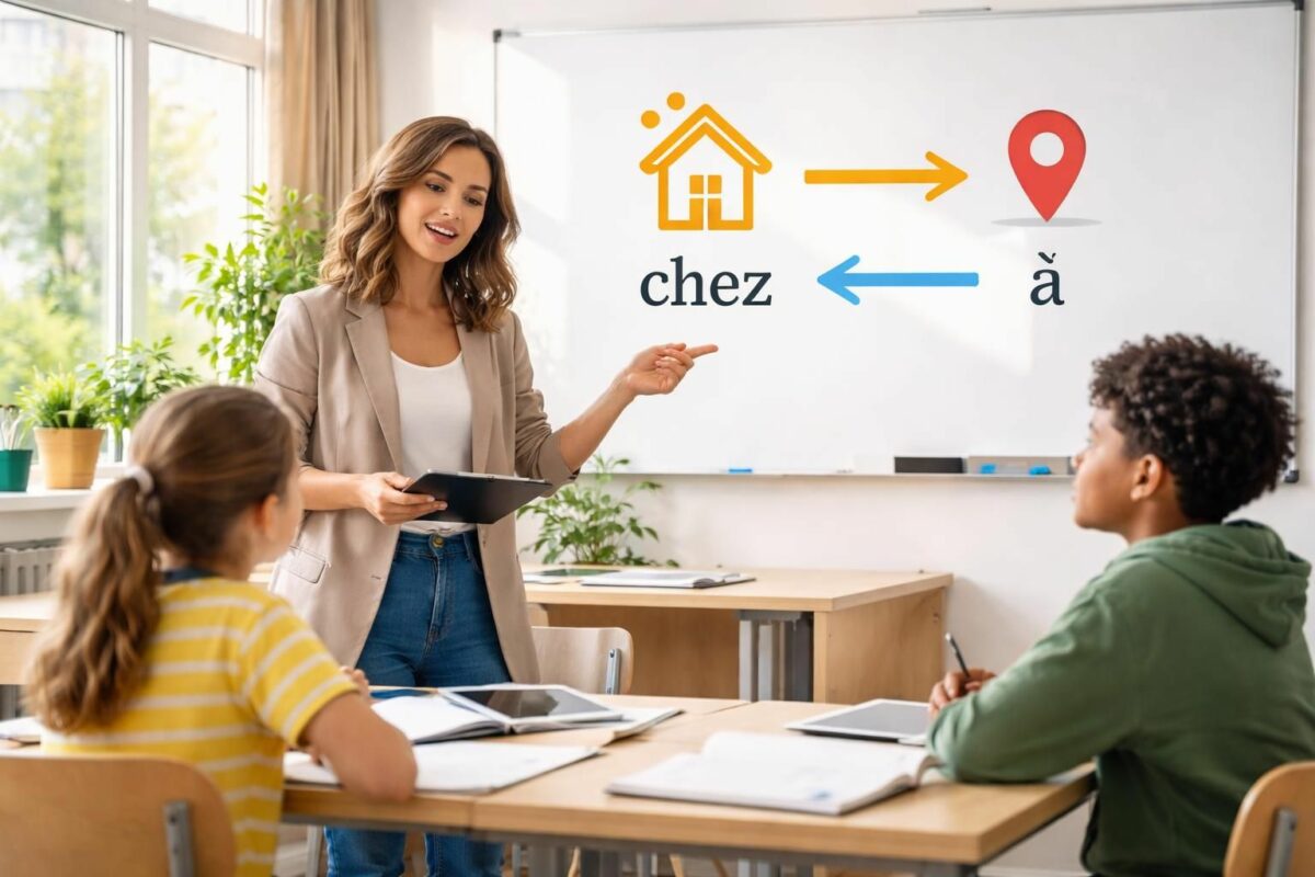 découvrez comment utiliser correctement 'chez' et 'à' en français grâce à des explications claires et simples pour éviter toute confusion.