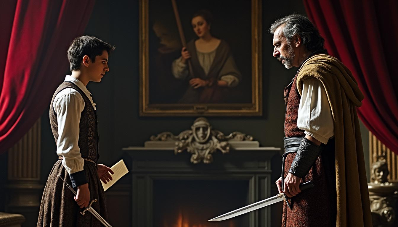 découvrez un résumé clair de hernani de victor hugo, accompagné d'une analyse des thèmes majeurs de cette œuvre emblématique du romantisme. idéal pour comprendre l'intrigue et le sens profond de la pièce.