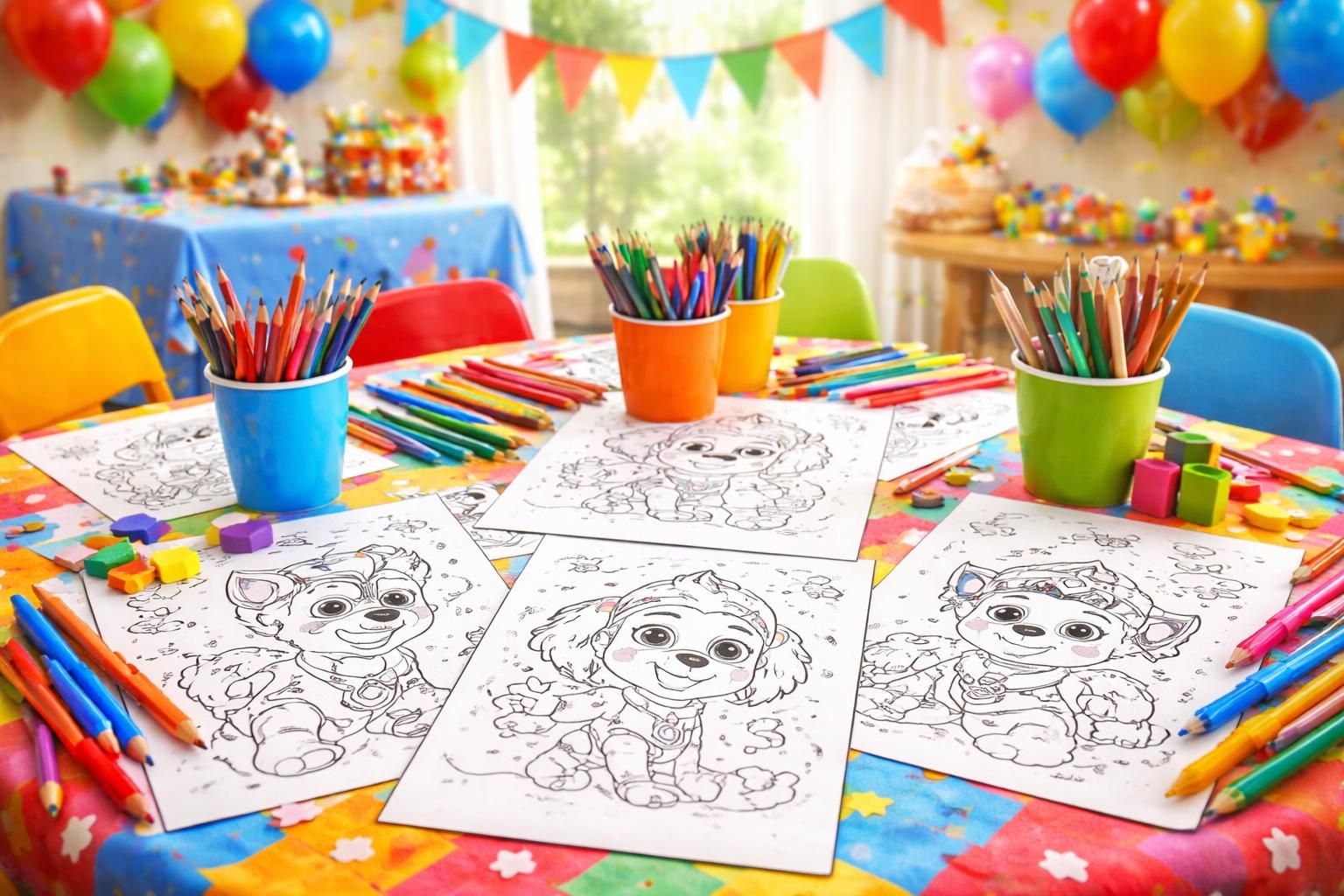 téléchargez et imprimez des coloriages pat patrouille en pdf pour animer votre prochaine fête. une activité ludique et créative pour les enfants fans de la pat patrouille.