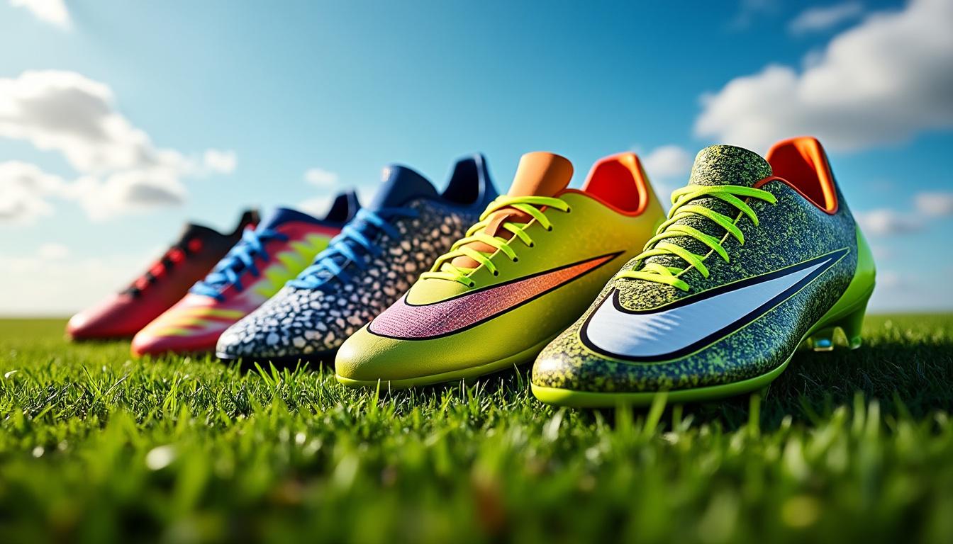 découvrez la gamme de crampons de foot tech d'intersport, spécialement conçus pour les joueurs professionnels. offrant performance, confort et adhérence optimale sur tous types de terrains, ces chaussures vous permettront d'exprimer tout votre potentiel sur le terrain. équipez-vous pour la victoire avec intersport !