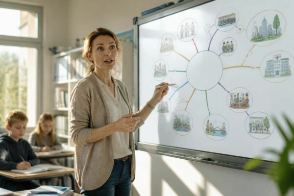 découvrez comment utiliser la carte mentale pour enseigner le thème 'habiter une métropole en 6e', un outil pédagogique essentiel facilitant la compréhension et l'organisation des connaissances.