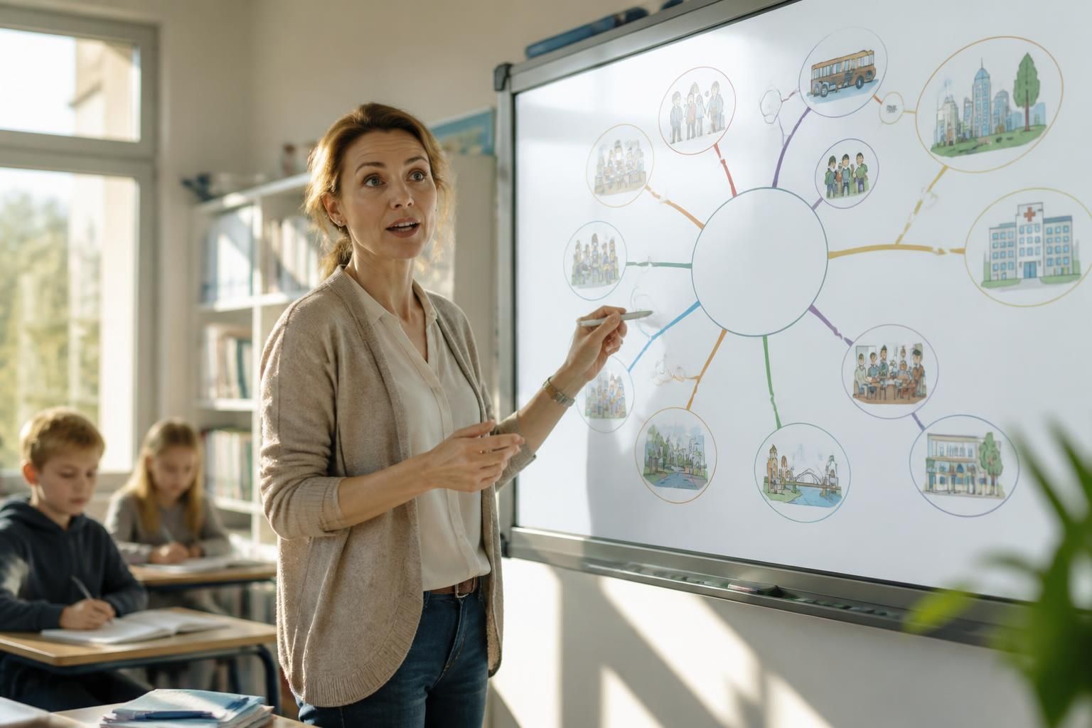 découvrez comment utiliser la carte mentale pour enseigner le thème 'habiter une métropole en 6e', un outil pédagogique essentiel facilitant la compréhension et l'organisation des connaissances.