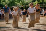 découvrez la course en sac rigolote, un jeu d'extérieur amusant qui réjouit petits et grands en partageant des moments de joie et de compétition conviviale.