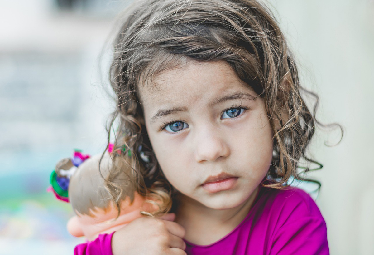 La kératite chez les enfants