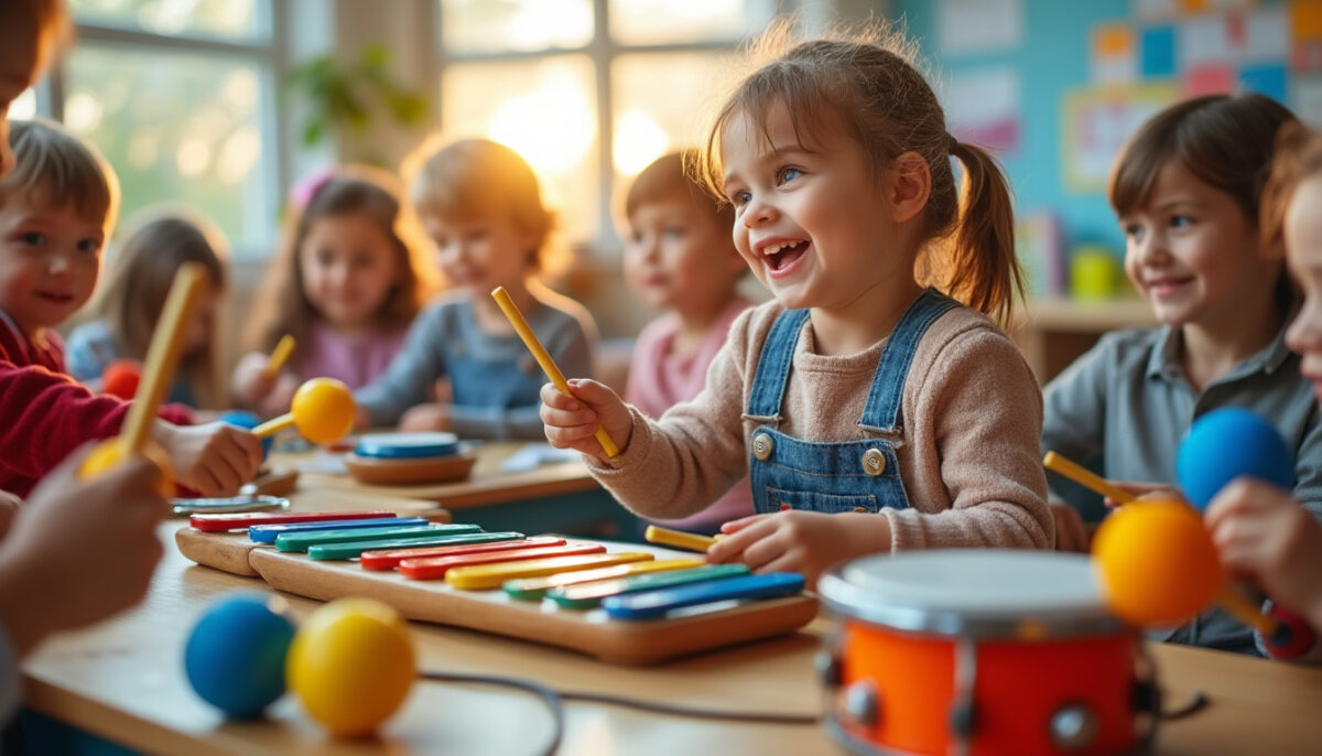 découvrez comment les jeux musicaux en maternelle stimulent l'éveil des sens, favorisent la créativité et participent au développement global des jeunes enfants grâce à des activités ludiques et interactives.