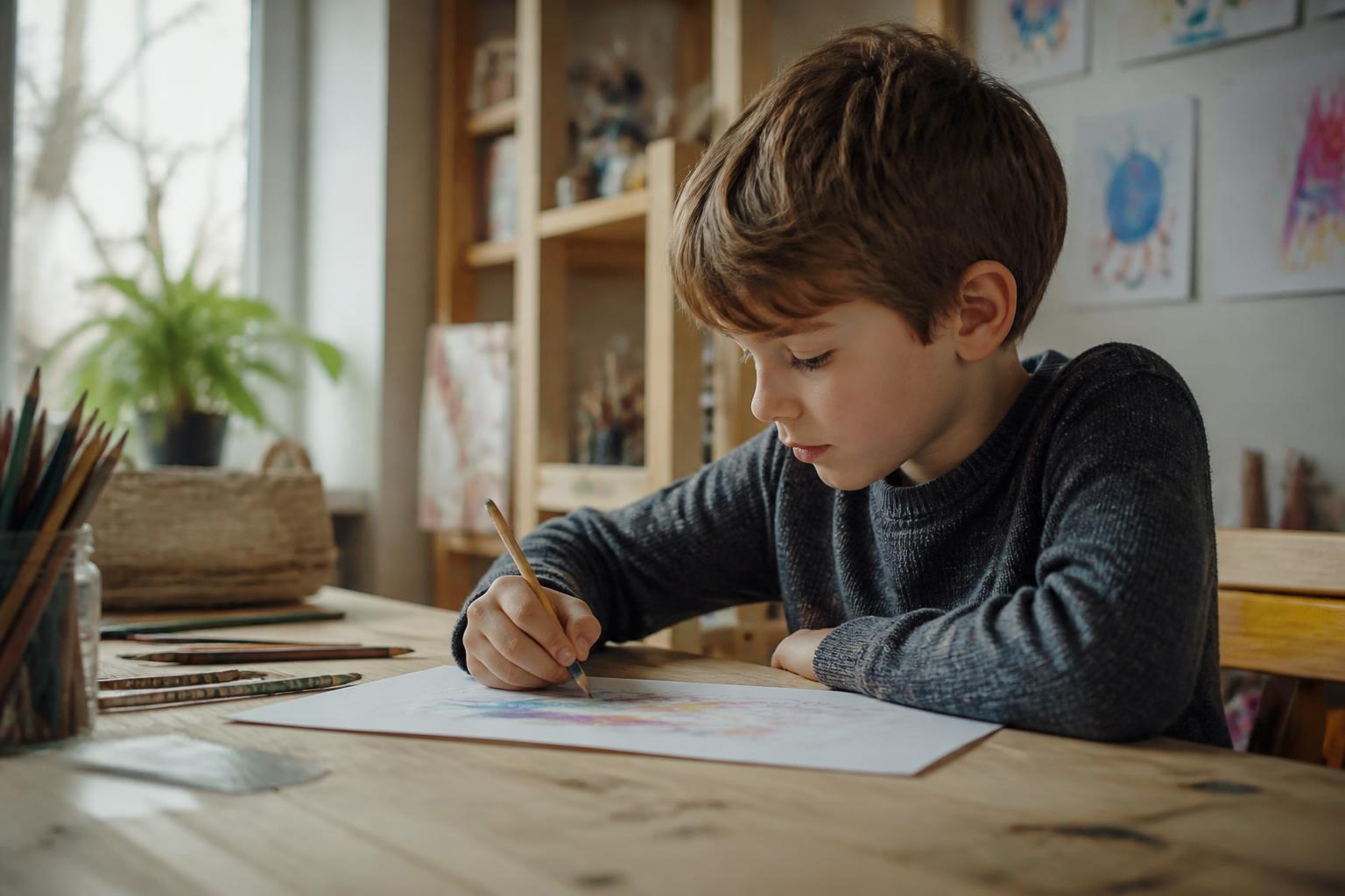découvrez comment l'activité de dessin libre favorise l'apprentissage et stimule le développement créatif et cognitif des enfants.