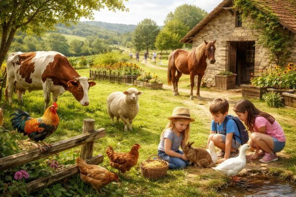 découvrez les animaux de la ferme pédagogique à bergerac et vivez une rencontre unique avec des compagnons fascinants. une expérience éducative et ludique pour toute la famille.
