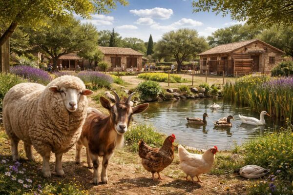 découvrez les animaux fascinants d'une ferme pédagogique à aix-en-provence et vivez une expérience éducative unique en pleine nature.