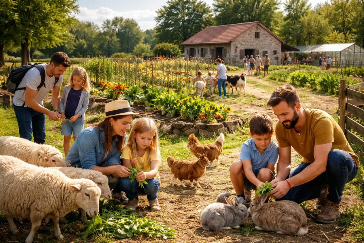 découvrez comment une visite à la ferme pédagogique de meyzieu offre aux citadins une immersion nature, favorise l'apprentissage écologique et apporte détente et bien-être.