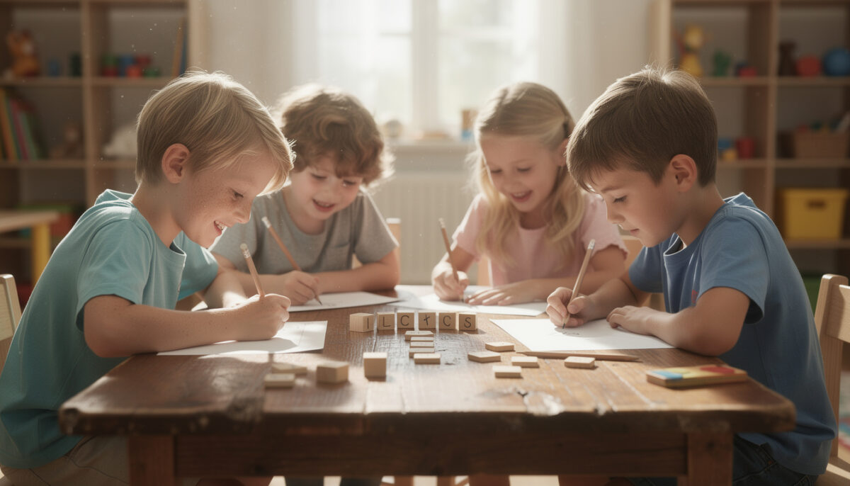 découvrez comment les jeux d'écriture stimulent la créativité des enfants et favorisent leur apprentissage de manière ludique et efficace.