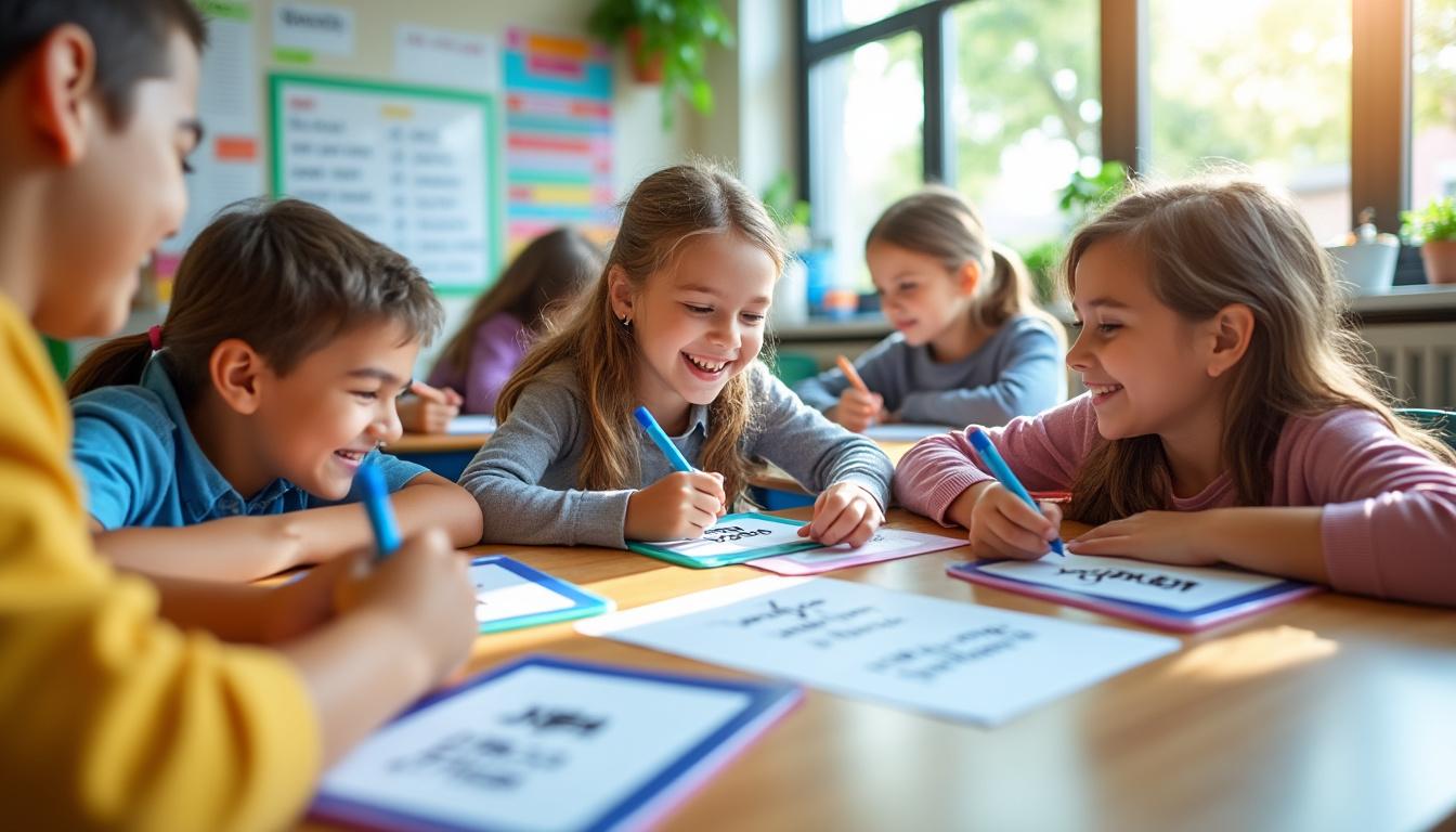 découvrez comment le jeu des conjugaisons facilite l'apprentissage du français en rendant la grammaire ludique et efficace, tout en améliorant la mémorisation et la confiance des apprenants.