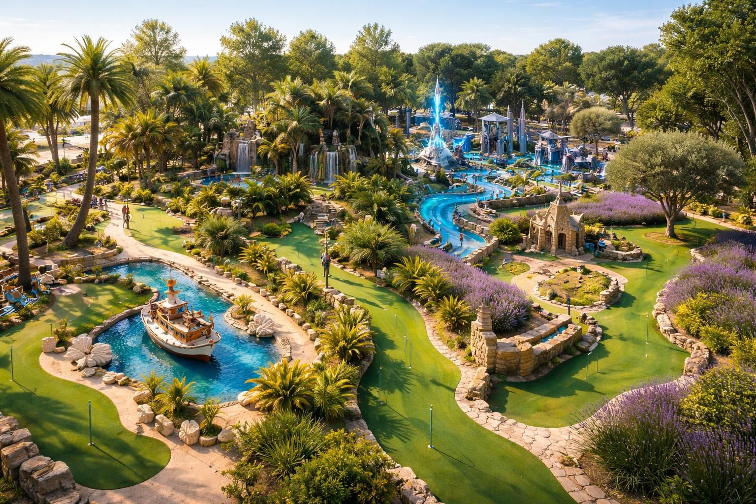 découvrez les différents thèmes captivants des parcours de mini golf à la grande motte, une activité ludique et familiale idéale pour petits et grands.