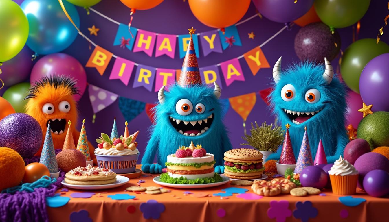 découvrez les meilleures activités pour un anniversaire d'enfant inoubliable au pays des monstres, avec des jeux amusants, des animations créatives et une ambiance magique pour petits et grands.