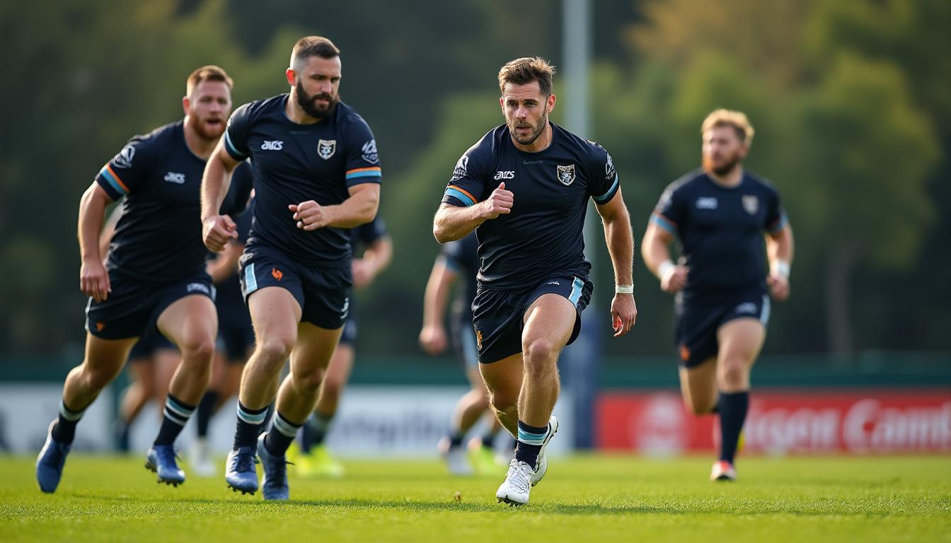 découvrez notre sélection des meilleurs crampons de rugby asics, conçus pour maximiser votre performance sur le terrain. alliant confort, adhérence et style, ces crampons vous permettront de dominer chaque match. idéals pour tous les niveaux de jeu!