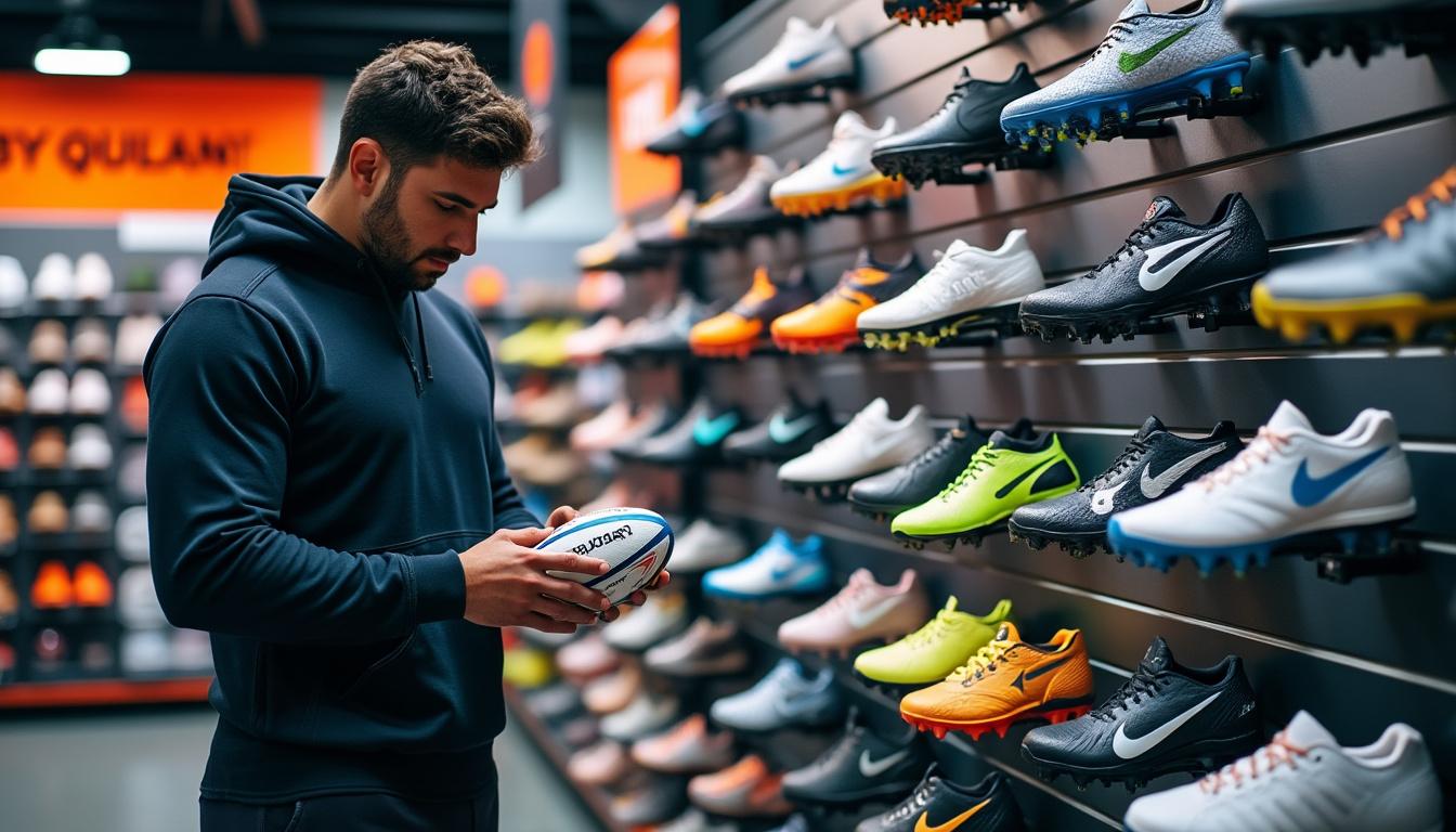 découvrez notre guide détaillé sur les meilleurs crampons de rugby, recommandés par les professionnels du sport. trouvez le modèle parfait pour améliorer votre performance sur le terrain et profiter d'un confort optimal, que vous soyez débutant ou joueur confirmé.