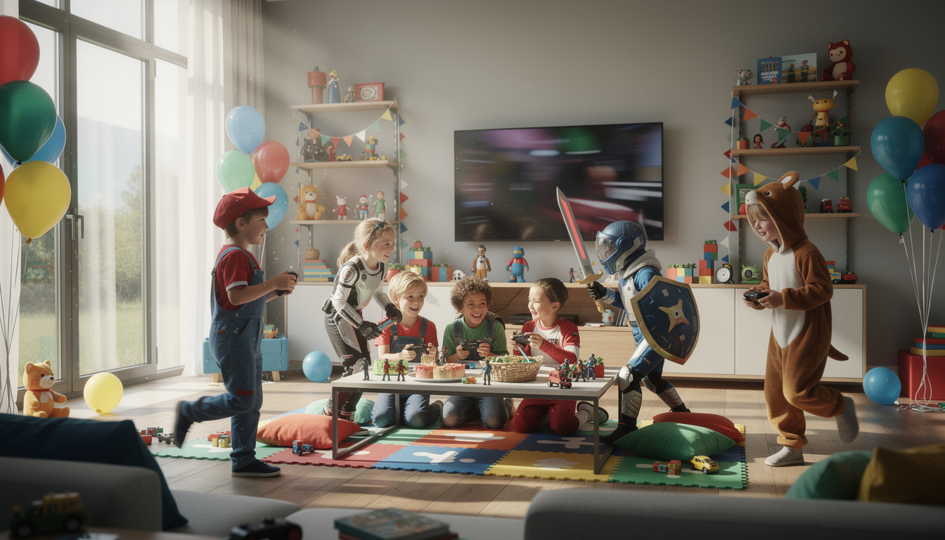 découvrez les meilleurs thèmes pour organiser une fête d'enfants sur le thème des jeux vidéo, avec des idées amusantes et originales pour un événement inoubliable.