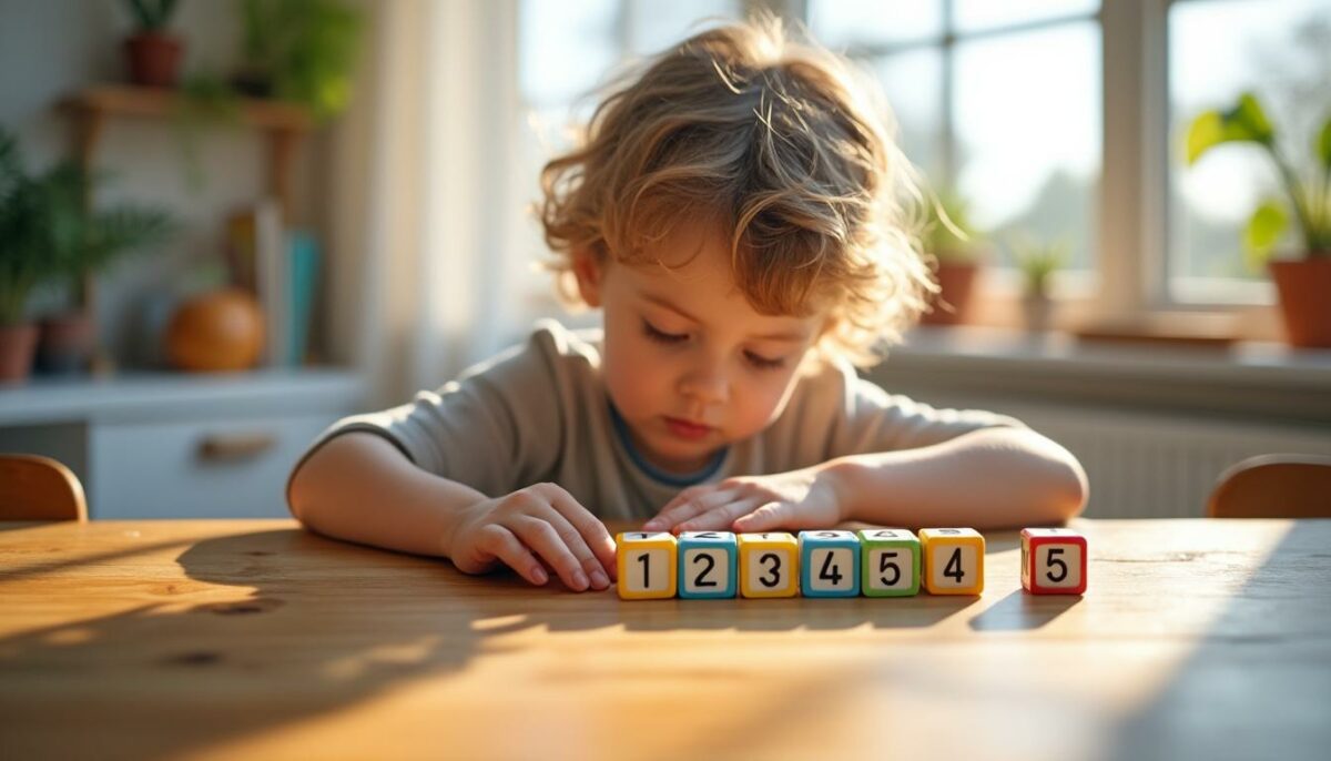 découvrez comment les représentations des nombres de 1 à 5 jouent un rôle crucial dans le développement cognitif des enfants, en favorisant la compréhension des quantités et des concepts mathématiques de base.