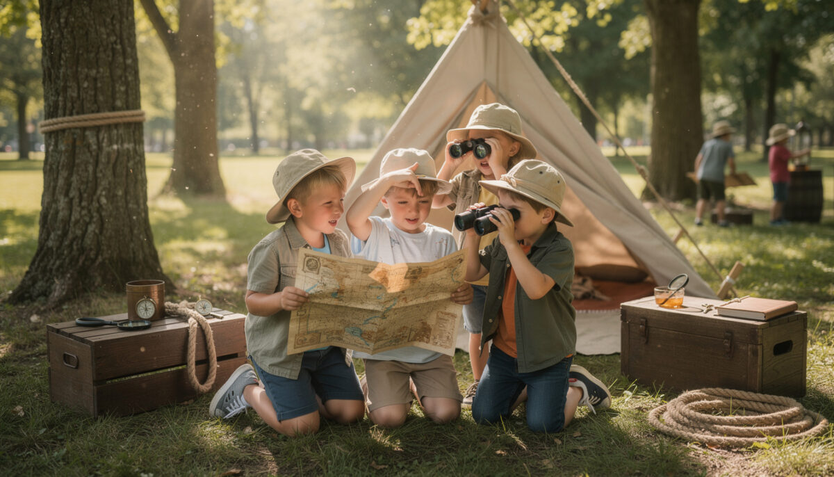découvrez comment organiser un anniversaire d'enfant sur le thème de l'explorateur curieux, parfait pour les petits aventuriers en quête d'aventures et de découvertes.