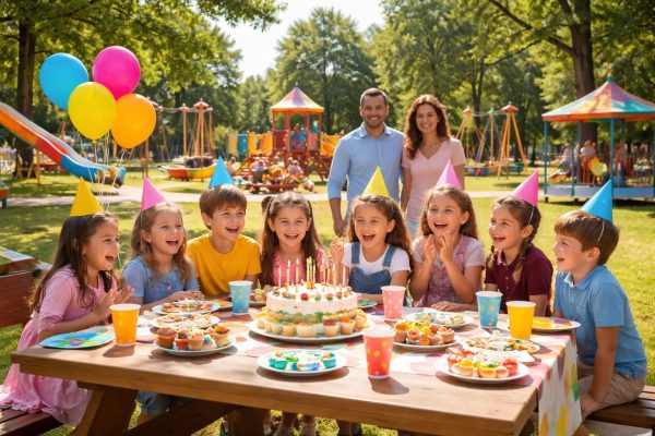 découvrez comment organiser une fête d'anniversaire inoubliable dans un parc de loisirs pour enfants, avec des activités amusantes et un cadre sécurisé pour tous les petits invités.