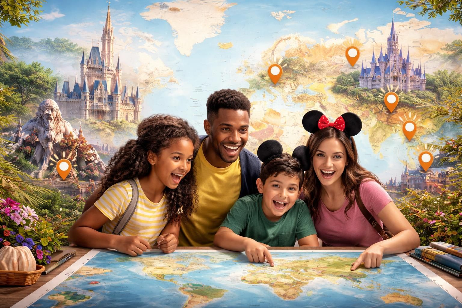 découvrez où se trouvent tous les parcs disneyland dans le monde et les informations essentielles pour préparer votre visite inoubliable.