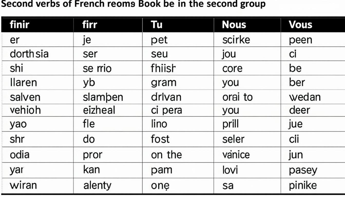 découvrez le tableau complet des terminaisons du passé simple pour tous les groupes de verbes en français, facile à comprendre et à mémoriser.