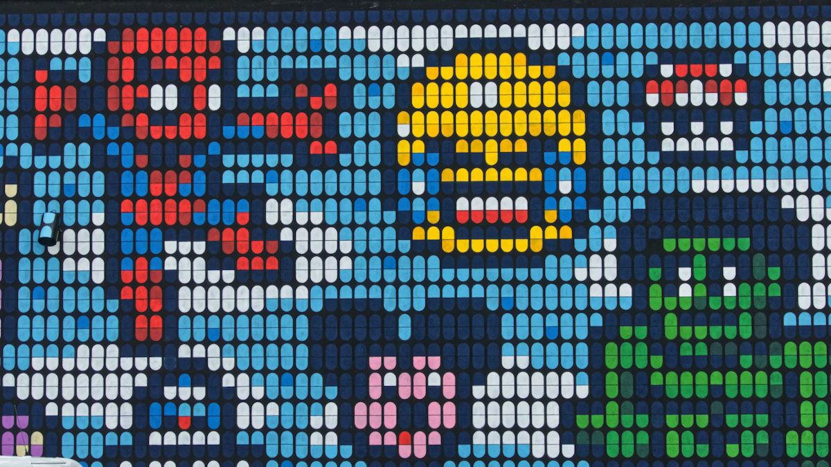 Pixel art Disney