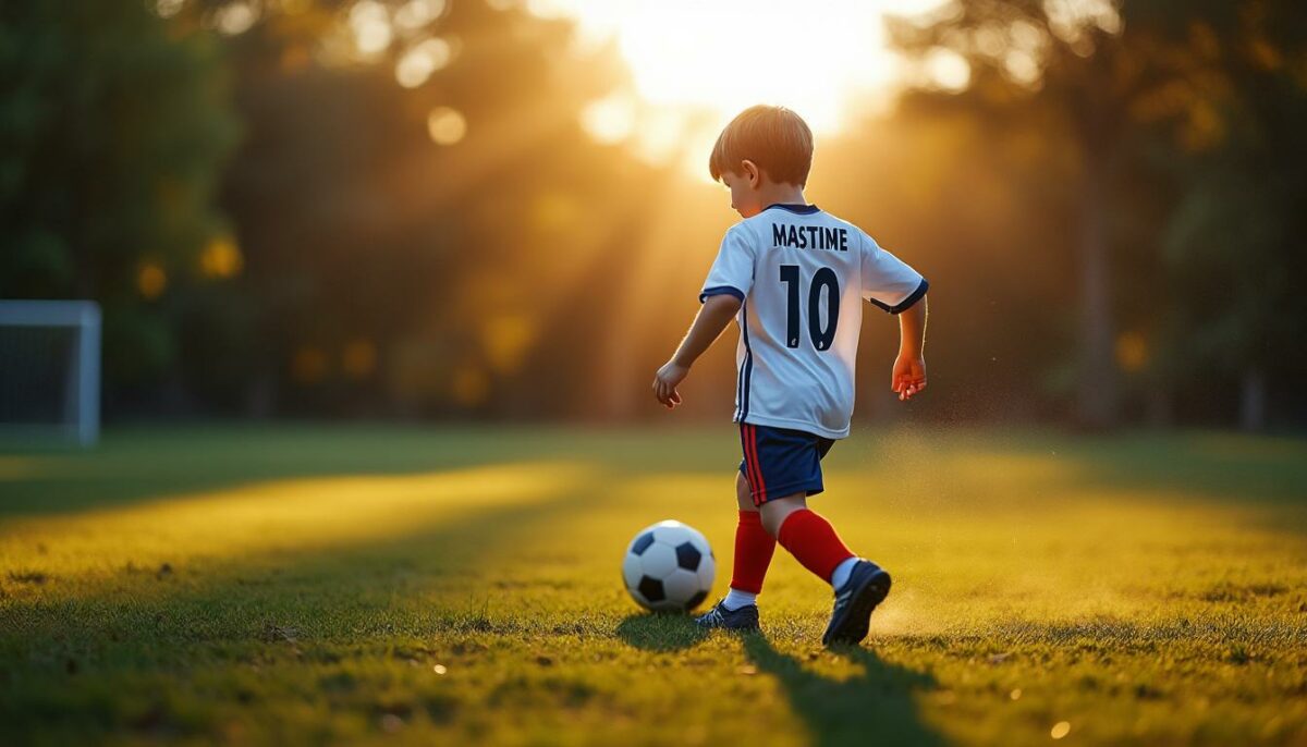 découvrez les avantages d'un maillot de foot enfant personnalisé pour stimuler la passion du sport chez les jeunes athlètes. offrez-leur confort, style et fierté avec un équipement unique qui reflète leur personnalité et leur équipe préférée.