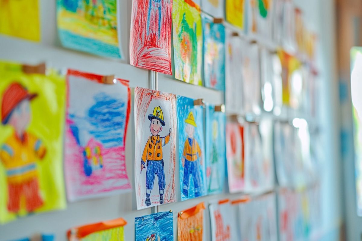 Pourquoi le coloriage d'un pompier est essentiel pour le développement moteur