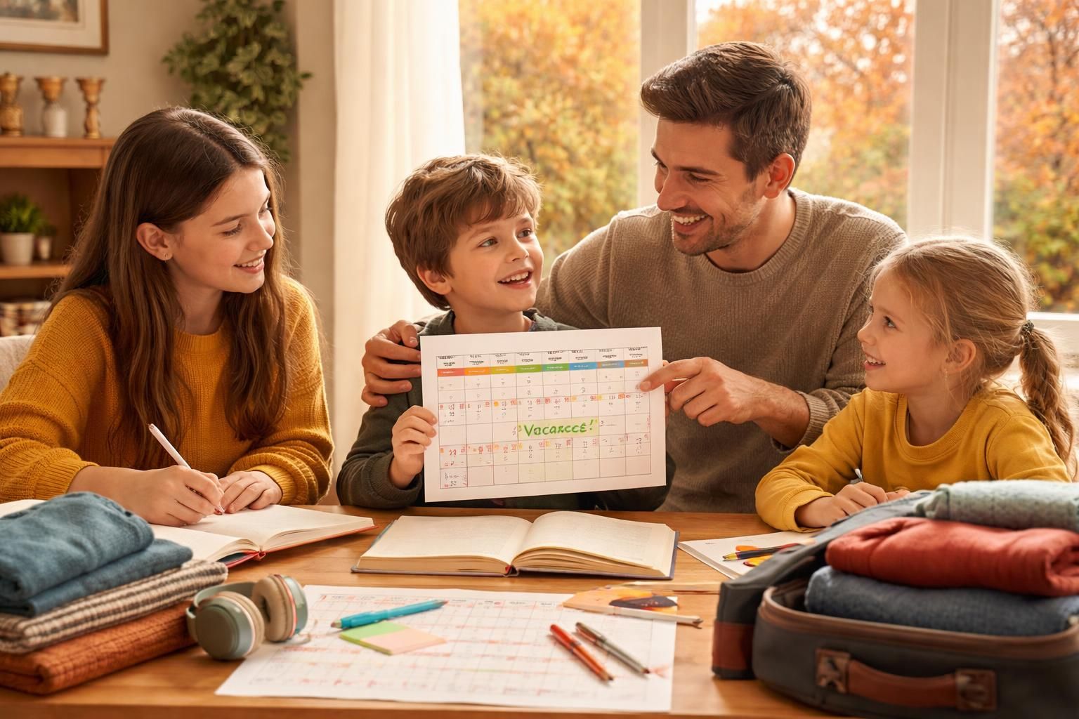 découvrez nos astuces pour aider vos enfants à bien se préparer aux dates des vacances de la toussaint et profiter pleinement de cette période.