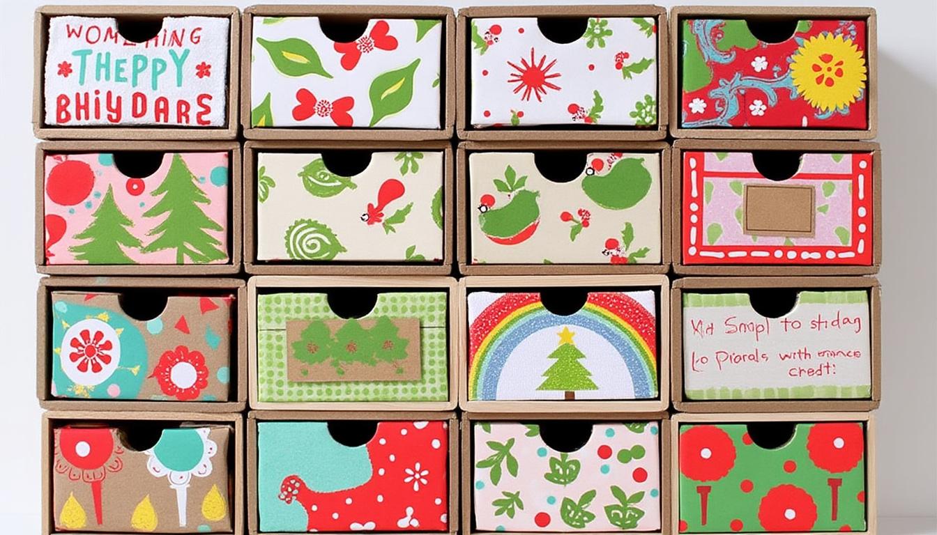 découvrez 10 idées originales pour composer un calendrier de l'avent adapté aux adolescents. éveillez leur curiosité et faites de l'attente des fêtes un moment inoubliable avec des surprises créatives et tendance!